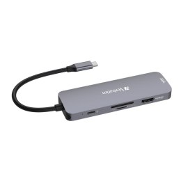 VERBATIM Hub USB Verbatim Multi Port CMH-08: 1x USB-C PD, 3xUSB-A 3.0, 2xHDMI, SD/microSD