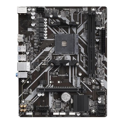 GIGABYTE Płyta Gigabyte B450M K (rev. 1.0) /AMD B450/DDR4/SATA3/M.2/USB3.0/PCIe3.0/AM4/mATX