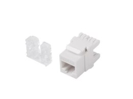 LANBERG Moduł Keystone Lanberg gniazdo RJ45 -> LSA UTP kat.5e 180° do puszki montażowej