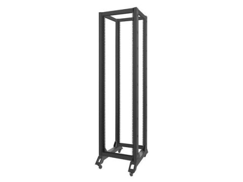 LANBERG Stojak Open Rack Lanberg OR01-6842-B 42U 600x800 czarny