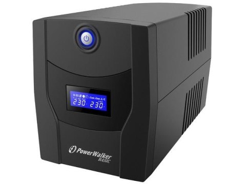 POWER WALKER Zasilacz awaryjny UPS Power Walker Line-Interactive 2200VA STL FR 4xPL USB RJ11/45 In/Out