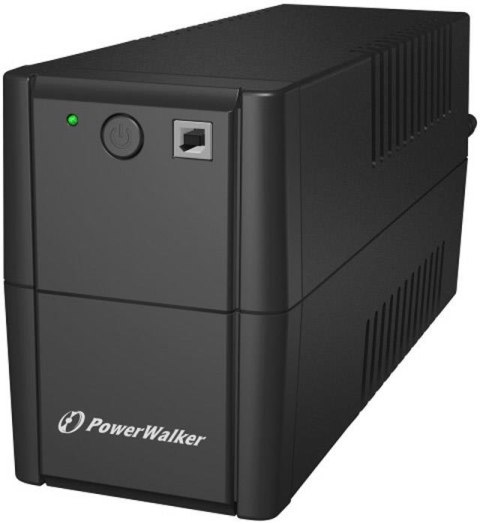 POWER WALKER Zasilacz awaryjny UPS Power Walker Line-Interactive 650VA 2xSCHUKO RJ11 In/Out USB