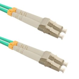 Qoltec Patchcord Światłowodowy Qoltec LC/UPC-LC/UPC MM 50/125 OM3 1m