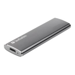 Verbatim Dysk SSD zewnętrzny Verbatim VX500 2TB USB-C 3.1 aluminium