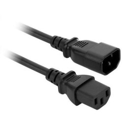AKYGA Przedłużacz kabla zasilającego Akyga AK-PC-03A IEC C13/C14 250V/50Hz 10A 1,8m czarny