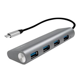LogiLink Hub USB-C 3.1 LogiLink UA0309 4 porty, aluminiowa obudowa