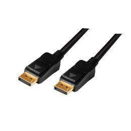 LogiLink Kabel DisplayPort 1.2 LogiLink CV0114 M/M, 4K, aktywny, 20m