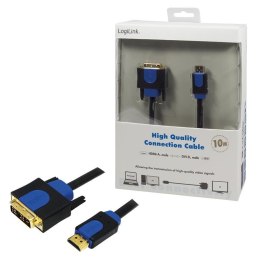 LogiLink Kabel adapter LogiLink CHB3110 HDMI > DVI, 10m