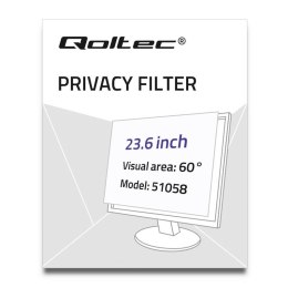 Qoltec Filtr prywatyzujący RODO Qoltec 23.6