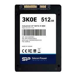SILICON POWER Dysk SSD Silicon Power 3K0E Industrial 512GB 2.5" SATA3 (530/520 MB/s)