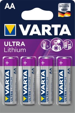 VARTA BATERIE Baterie Varta Professional Lithium, Mignon AA - 4 szt