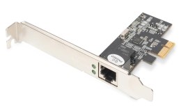 Digitus Karta sieciowa DIGITUS przewodowa PCI Express 1x RJ45 2.5 Gigabit Ethernet 10/100/1000/2500Mbps