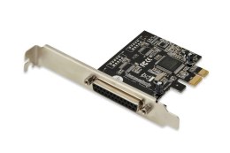 Digitus Kontroler LPT DIGITUS PCIe, 1x Parallel/LPT, Low Profile, Chipset AX99100