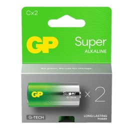 GP Recyko Bateria alkaliczna C / LR14 GP Super Alkaline G-TECH - 2 sztuki