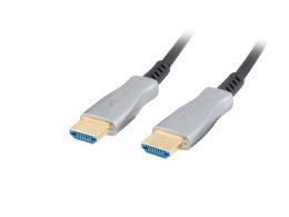 LANBERG Kabel HDMI Lanberg M/M v2.0 10m czarny optyczny AOC
