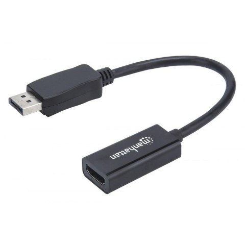 Manhattan Kabel adapter Manhattan DisplayPort / HDMI M/F FullHD 1080p 0,15m