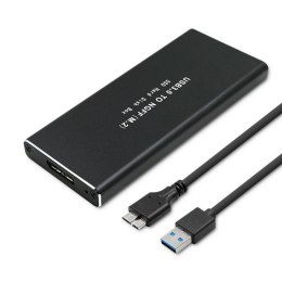 Qoltec Obudowa/kieszeń Qoltec do dysków SSD M.2 SATA | NGFF | USB 3.0