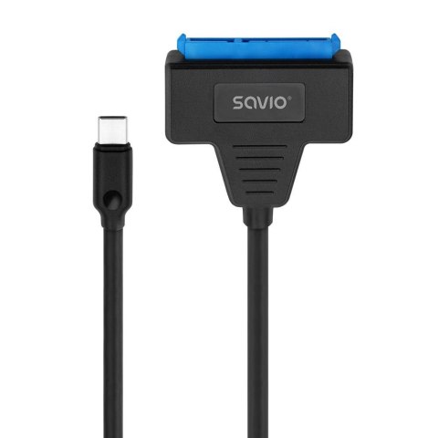 SAVIO Kabel adapter SAVIO AK-69 USB-C 3.1 Gen 1 (M) - SATA (F) do dysków 2.5"