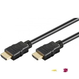 Techly Kabel HDMI Techly HDMI-HDMI M/M 1,4 Ethernet 3D 4K, ekranowany, 2m, czarny