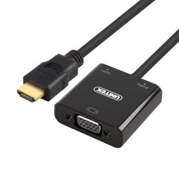 UNITEK Adapter Unitek Y-6333 HDMI to VGA + audio
