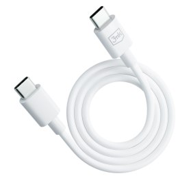 3mk Protection Kabel USB C do C - 3mk Hyper Cable C to C 100W 1.2m Biały