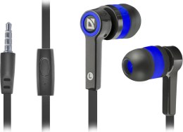 Defender Słuchawki z mikrofonem Defender PULSE 420 douszne 4-pin czarno-niebieskie