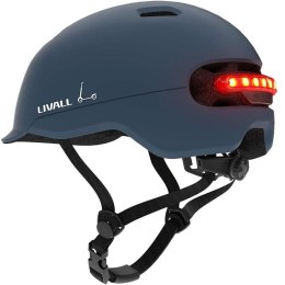 Livall Kask rowerowy miejski Livall C20/SH50 LED/SOS 54-58cm