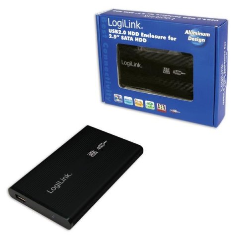 LogiLink Obudowa na dysk LogiLink UA0041B 2,5" SATA HDD USB 2.0