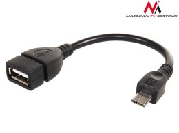 Maclean Kabel adapter Maclean MCTV-696 USB 2.0 (F) -> MicroUSB typu B (M)