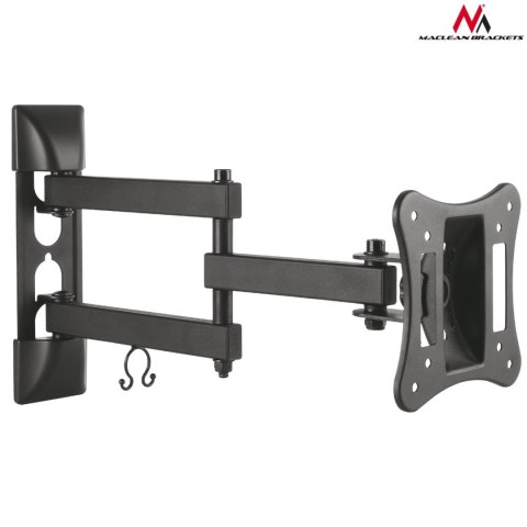 Maclean Uchwyt do telewizora lub monitora Maclean MC-719 13-27" 15kg czarny max VESA 100x100