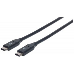 Manhattan Kabel Manhattan USB 3.2 Gen2 M/M 0,5m czarny