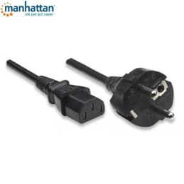 Manhattan Kabel zasilający Manhattan PC 3m, czarny