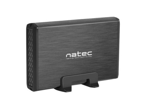 Natec Obudowa na dysk HDD/SSD Natec RHINO USB 3.0 3.5" ALU Black Slim
