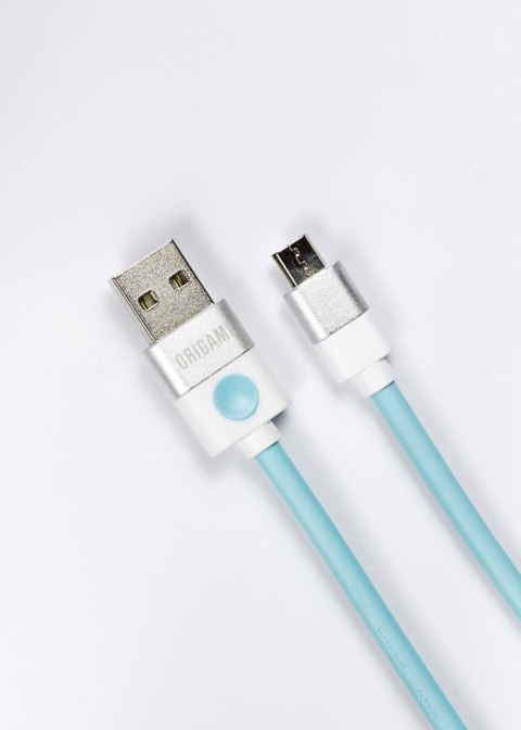 ORIGAMI Kabel USB do Micro USB Origami 2m niebieski