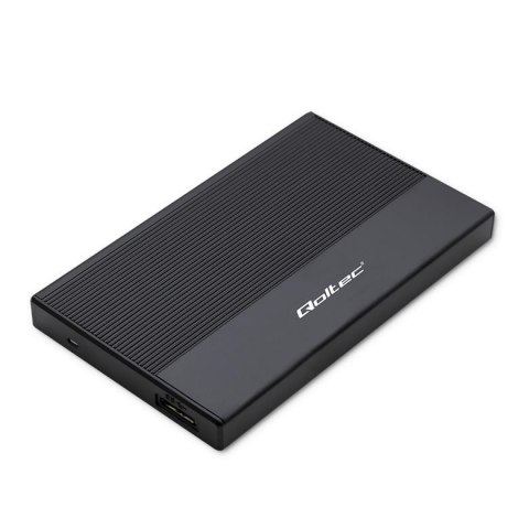 Qoltec Obudowa/kieszeń Qoltec na dysk SSD HDD 2.5" | SATA | USB 3.0 | Super speed 5Gb/s | 2TB | Czarny