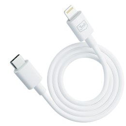 3mk Protection Kabel USB C/ Lightning 3mk Hyper Silicone Cable Type-C to Lightning 20W 3A biały
