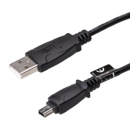 AKYGA Kabel USB 2.0 Akyga AK-USB-22 USB A(M) - mini USB B(M) 5-pin 1m czarny