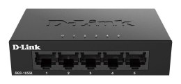 D-LINK Switch niezarządzalny D-Link DGS-105GL 5x10/100/1000 Mb/s LAN