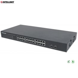 Intellinet Switch niezarządzalny Intellinet 24x 10/100/1000 Mbps + 2x SFP