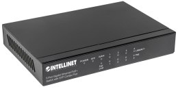 Intellinet Switch niezarządzalny Intellinet 4x 10/100/1000 Mbps PoE+ 80W + 1xSFP/1xRJ45 Combo desktop