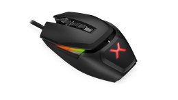 KRUX Mysz przewodowa KRUX BOT RGB optyczna Gaming czarna