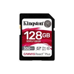 Kingston Karta pamięci Kingston SDXC Canvas React Plus 128GB Class 10 UHS-II
