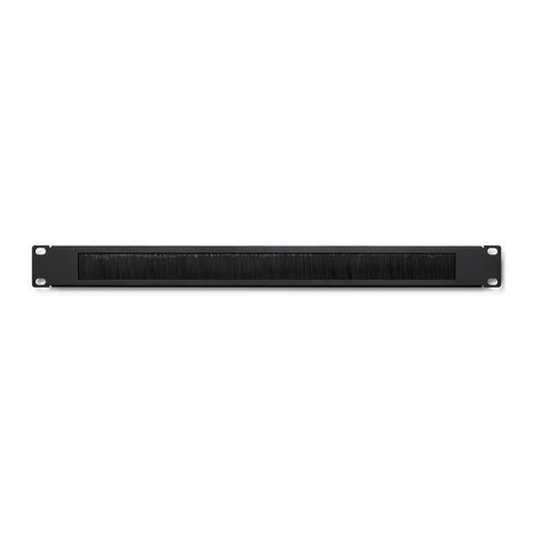 Qoltec Przepust szczotkowy Qoltec do szaf RACK 19" | 1U