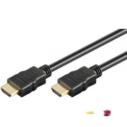 Techly Kabel HDMI Techly HDMI-HDMI M/M 1,4 Ethernet, ekranowany, 3D 4K, 3m, czarny