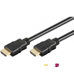 Techly Kabel HDMI Techly HDMI-HDMI M/M 1,4 Ethernet, ekranowany, 5m, czarny