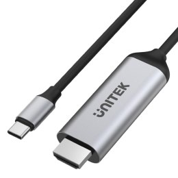 UNITEK Kabel Adapter Unitek V1423A USB-C - HDMI 2.0 4K 60Hz, kabel 1,8m