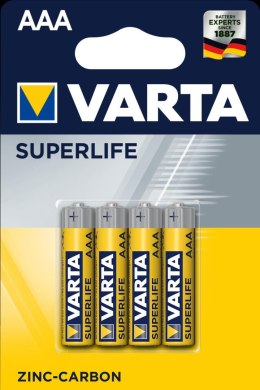 VARTA BATERIE Baterie VARTA Superlife, Micro R3/AAA - 4 szt