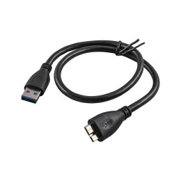 AKYGA Kabel USB Akyga AK-USB-26 USB A (m) / micro USB B (m) ver. 3.0 0,5m