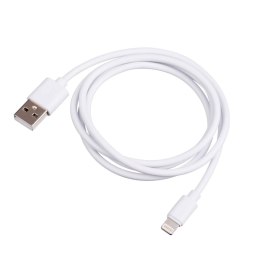 AKYGA Kabel USB Akyga AK-USB-30 USB A (m) / Lightning (m) 1m biały
