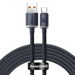 Baseus Kabel przewód USB - USB-C / Typ-C 120cm Baseus CAJY000401 z obsługą szybkiego ładowania 100W